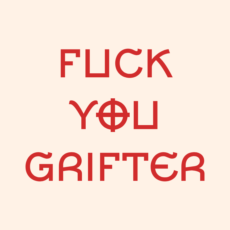 Fuck You Grifter (FUGA) logo